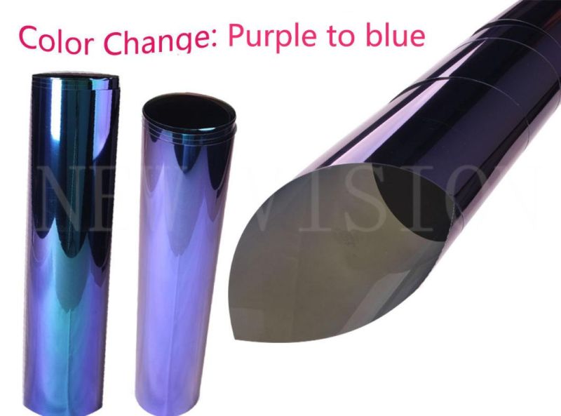 Heat Reduction Fashion Color Car Window Chameleon Tint Film