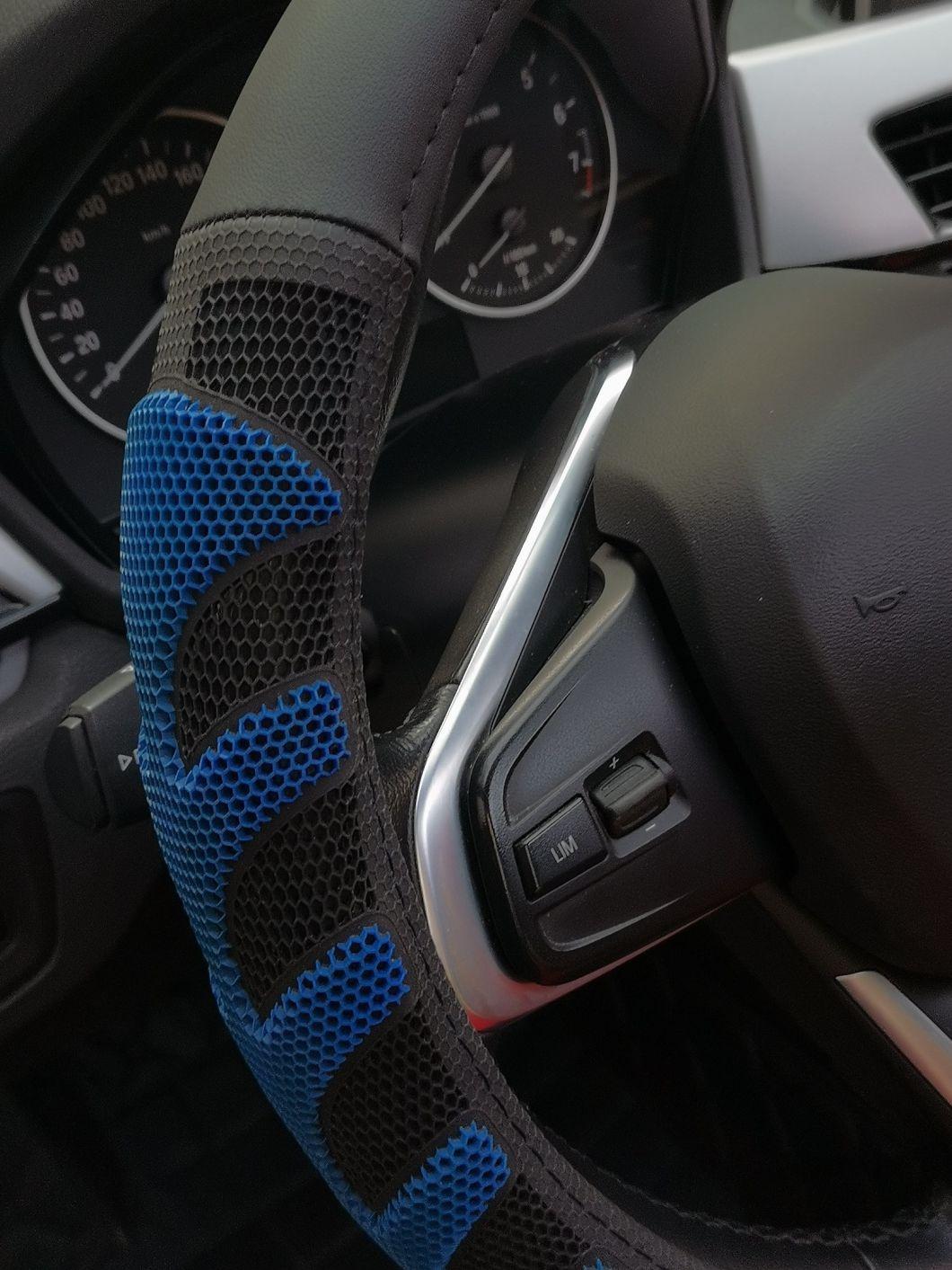 Car Steering Wheel Cover Hand Sewn Color Design with Best Quality