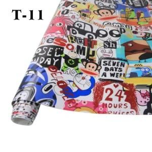 High Quality 1.52X30m Self Adhesive Vinyl Stickerbomb Printing Car Sticker