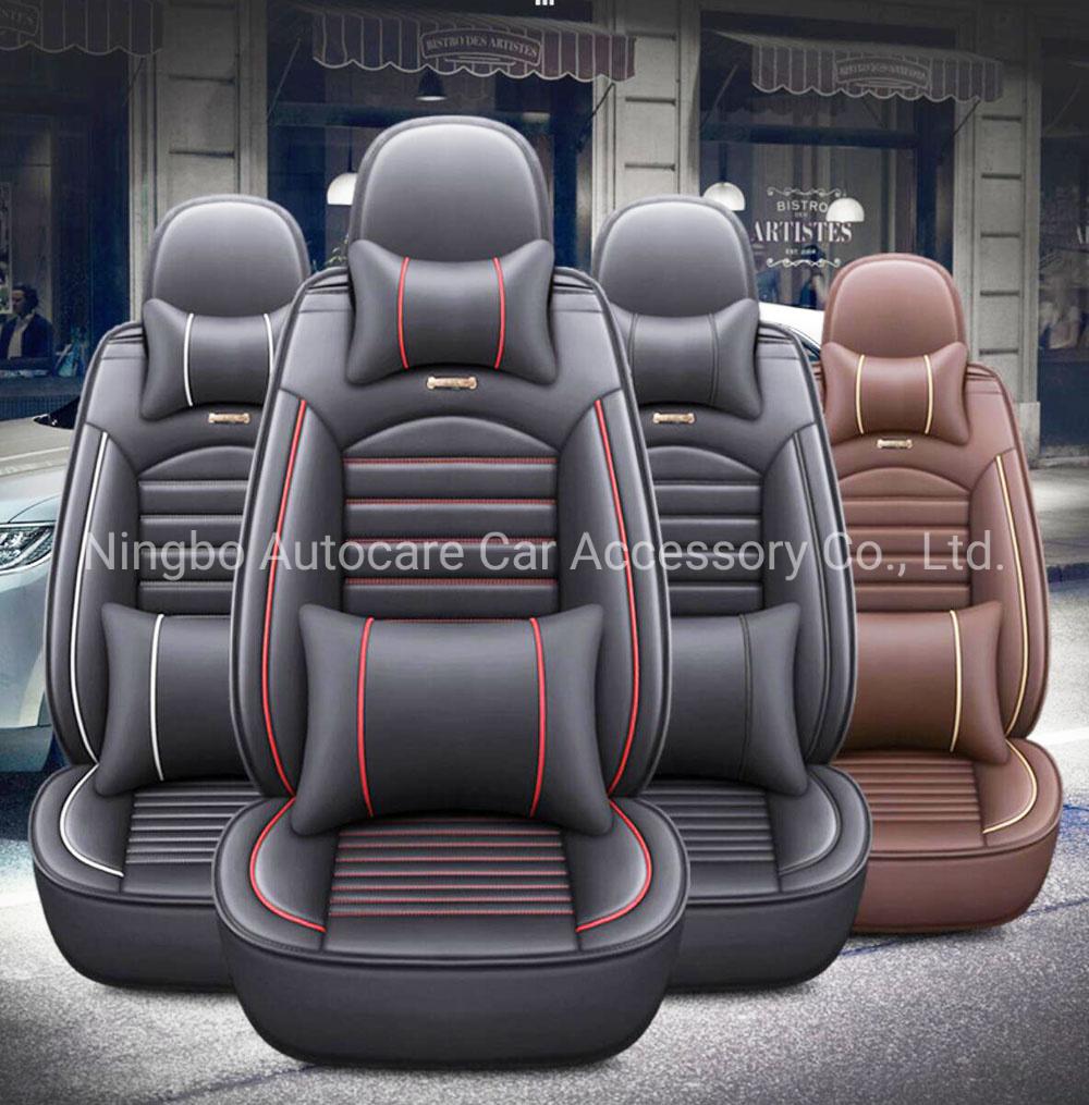 Hot Fashion Car Accessory Car Spare Part Car Seat Cushion Car Decoration Full Covered Universal PVC Leather Car Seat Cover