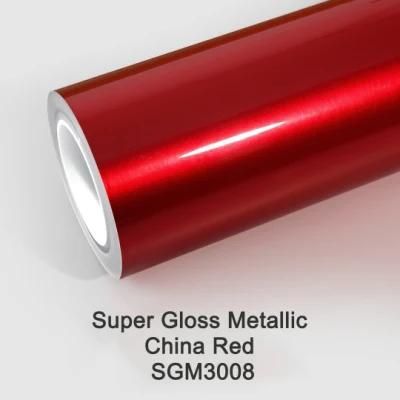 Tsautop RoHS Certificate Ice Film Gloss Metallic Vinyl Wrap