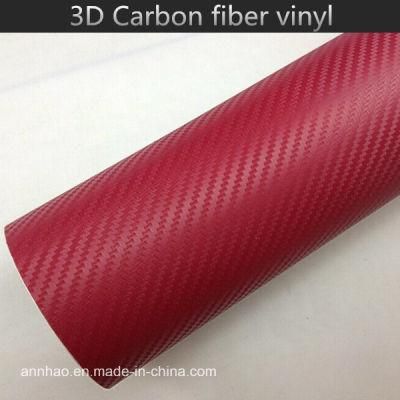 Decoration Car Stickers 3D Carbon Fiber Vinyl Carbon Fibre Vinyl Wrap