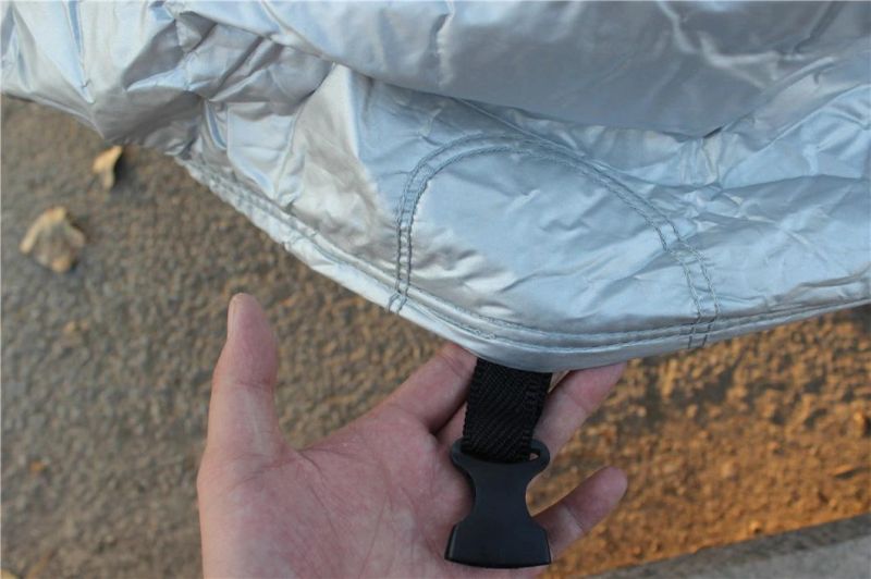Fctory Direct High Quality Silver Coating 210d Oxford&Ppcotton Material Waterproof UV-Anti Hail Protection Full Car Covers