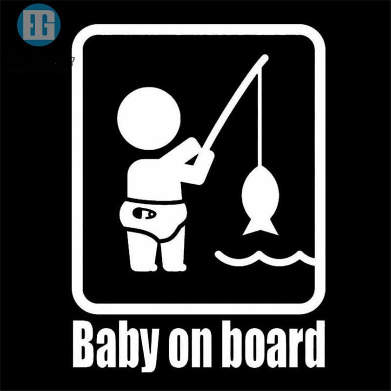 Cute Letter Baby on Board Baby Reflective Car Sticker Baby on Board Sicker