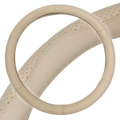Universal Ultra-Soft Touch Leather Steering Wheel Cover for Car