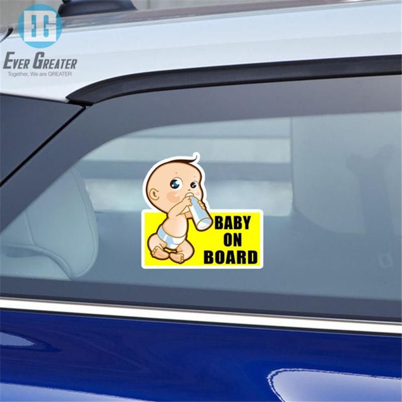 Punk Baby on Board Decal