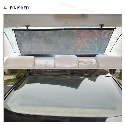 Manual Rear Sunshade 100cm