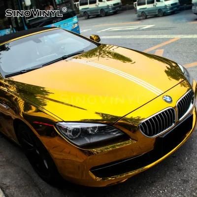 SINOVINYL Purple Chrome Mirror Car Body Wrap Vinyl High Quality PVC Film Custom Vehicle Vinyl