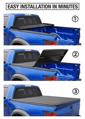 Ford Pickup Accessories Soft Roll up Tonneau Cover Truck Bed Cover for F150 Ranger