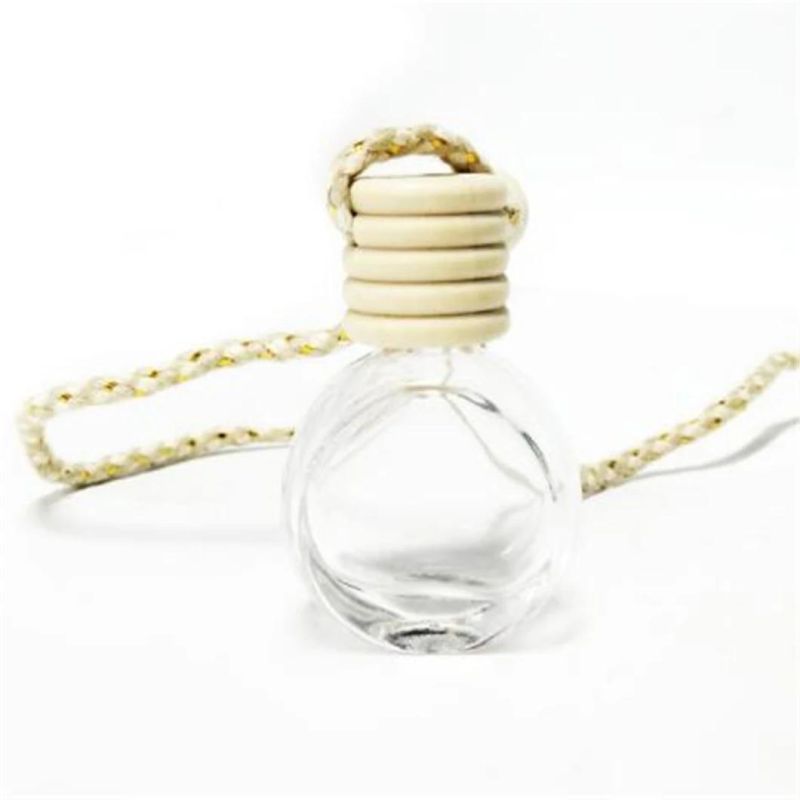 Promotional Glass Car Pendant Essential Oil Perfume Bottle