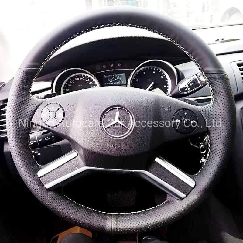 DIY Leather Sewing Steering Wheel Cover High Quality Leather Sewing Steering Wheel Cover