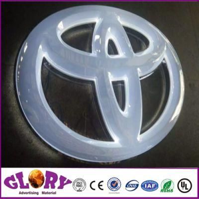 Thermoforming 3D Acrylic Signage Car Logo for Advertising