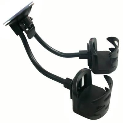 Universal Plastic Black Car Windshield Suction Water Drinking Cup Holder