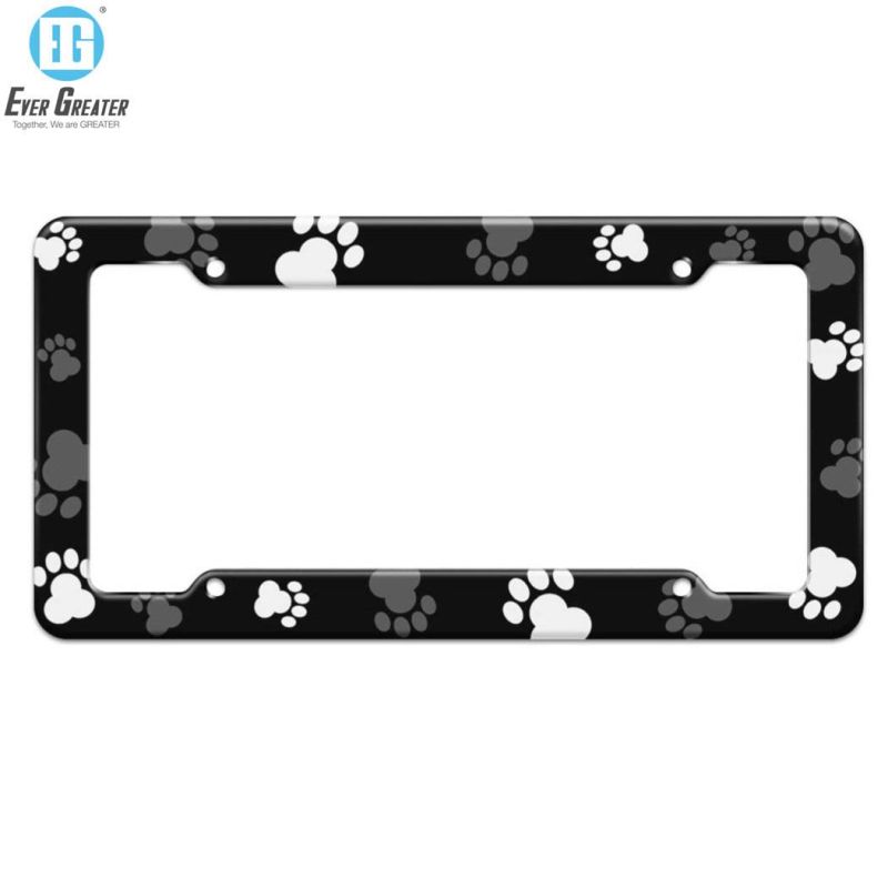 Custom Acrylic Chrome License Plate Frames