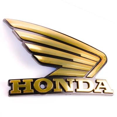 Custom Stamping Die Casting Plated Metal Nameplate Auto Brand Car Logo Sign