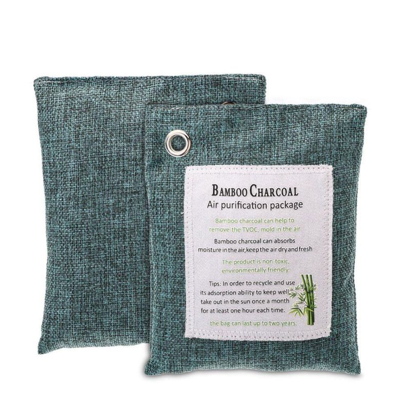 Premium Activated Bamboo Air Purifier Bamboo Charcoal Bag Odor Absorber 500g