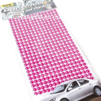 Acrylic Pearl Auto Interior Decorative Stickers (sti063)