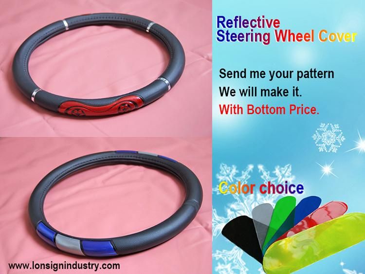 Blue Promotional Car Decoration Steering Wheel Cover
