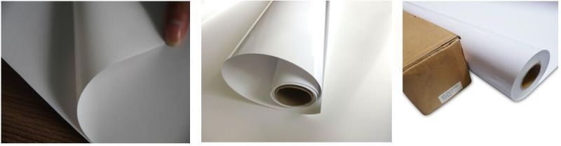 Self Adhesive Vinyl for Advertising White/Grey/Black Back