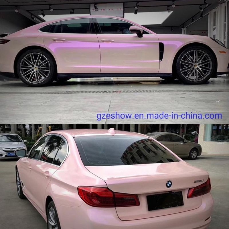 Candy Pink Car Wrapping Film Vinyl Wrap