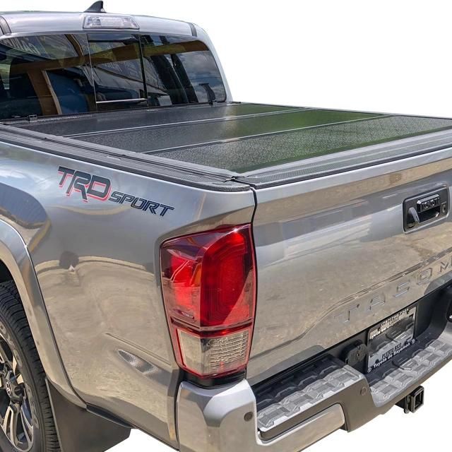 USA Patent Hard Tri Fold Tonneau Truck Bed Cover for 2007 -2020 Toyota Tundra 6.5"FT Long Bed
