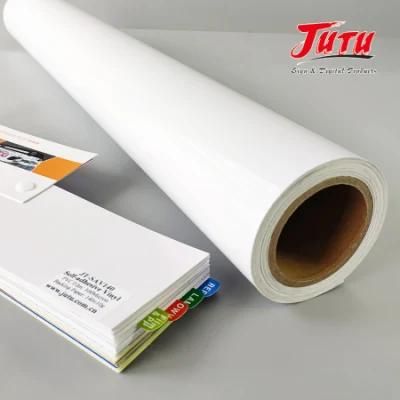 Jutu Car Window Sticker Advertising Material Car Sticker Bubble Free Vinyl in China