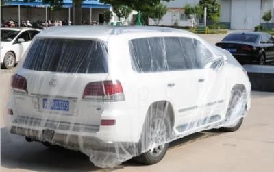 Factory Direct Plastic Car Cover for Painting Car Roof Cover