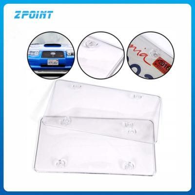 Best Sellers 2PCS Clear Car Plate License Cover Frame Shield
