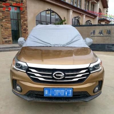 Outdoor Waterproof Sunproof MPV Van SUV Sedan Half Car Cover