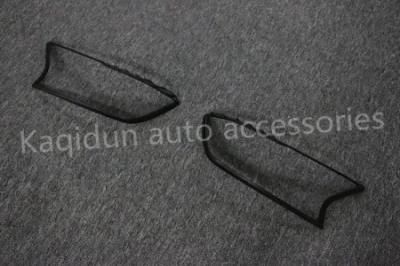 2020 Perfect Fitting ABS Black Head Lamp Cover for Ranger 2016~on