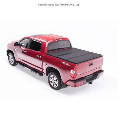 Tri-Fold Tonneau Cover 2007-2017 Toyota Tundra 5.5f Truck Pickup Bed Covers Hard Tonneau Cover