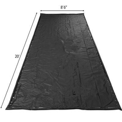 Waterproof PVC Coated Tarpaulins Containment Floor Mat for Car Wash
