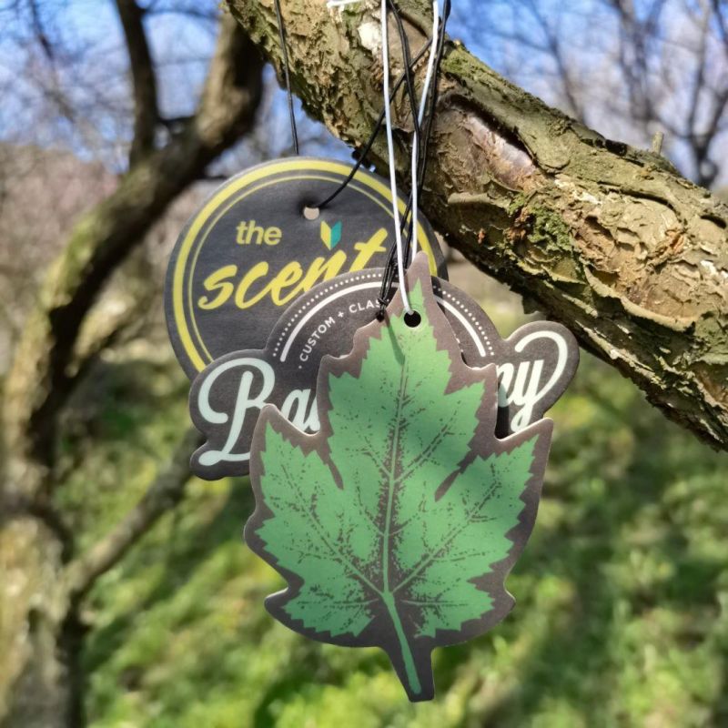 Hanging Car Air Freshener Custom Logo Long Lasting Hanging Perfume fragrance