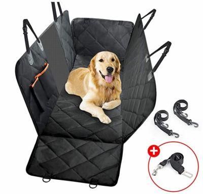 Dog Seat Cover Luxury Car Seat Cover for Pets Waterproof Pet Seat Cover Back Seat with Storage Pockets for Cars Trucks