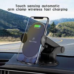 Top Selling Smartphone Car Holder Mobile Stand Wireless Charger Car Phone Holder