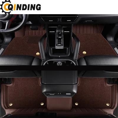 Factory Big Promotion Durable Protector Waterproof 5D PVC Leather Car Foot Carpet Floor Mat