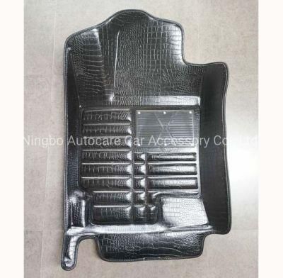 Different Type of 3D Leather Material Car Mat Leather Car Mat