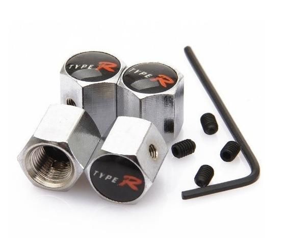 Factory Outlet Metal Air Car Anti Theft Tire Valve Caps