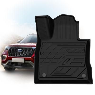 Full Set Improve The Safety Interior Accessories Winter Car Floor Mats for Ford Explorer