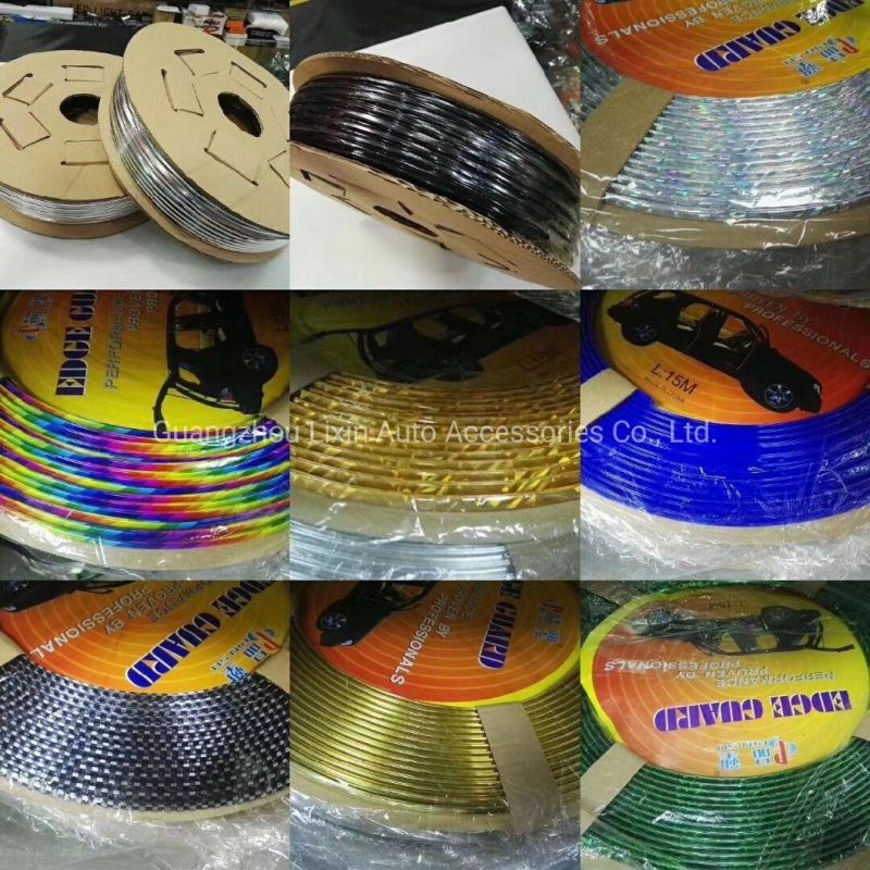 PVC Chrome Molding Strip Car Door Scratch Guard Protect Roll