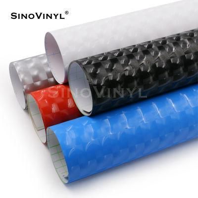 SINOVINYL Good Quality 3D Lens Car Vinyl Sticker Protection Bubble Foil For Car Vinyl Wrapping