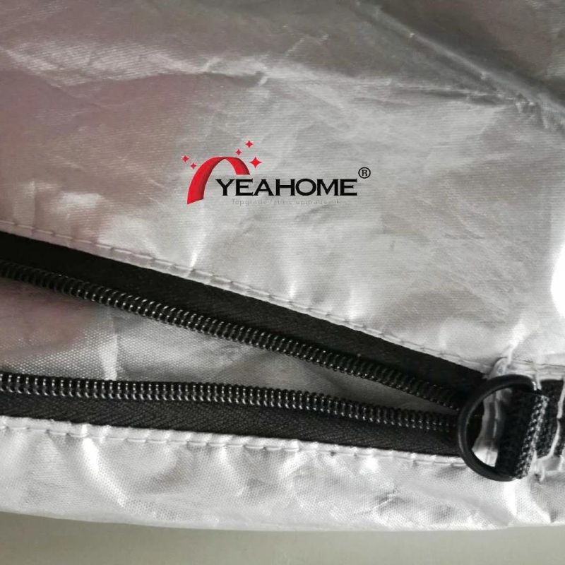 Mesh Patchwork with Silver Coating Water-Proof Car Cover Auto Covers