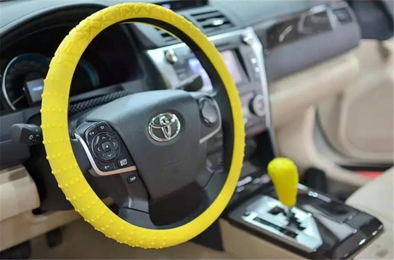 Factory Price Wholesale Flexible Anti Slip Rubber Steering Wheel Cover