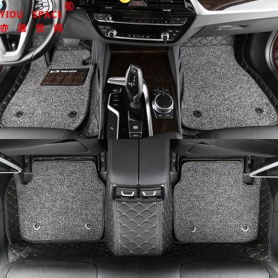 Car Accessory Anti Slip Leather PVC Coil 5D Car Mat