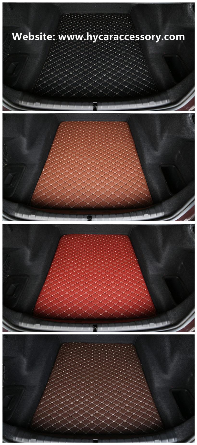 Wholesale Customized Eco-Friendly Wear Special Leather Non-Slip Car Trunk Mats