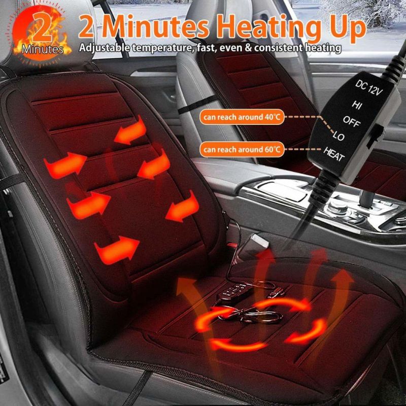 Car Accessory Heated Seat Cushion for Front Seat