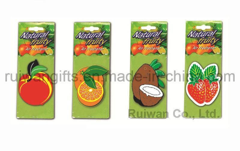 Hanging Paper Car Air Freshener for Promotion Air Freshener, Car Freshener Paper