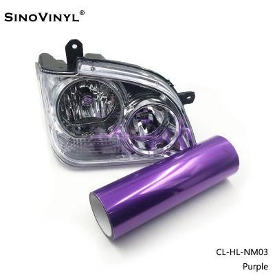 SINOVINYL Cheap Price Auto Light Color Change Vinyl Auto Car Sticker Car Tint Film Car Headlight Film