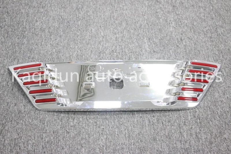 Chrome License Plate with LED for Toyota Fortuner 2016-on