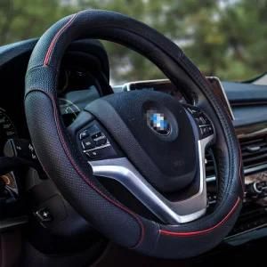 Universal 38 Cm Steering Wheel Cover Protecting Automotive Interior